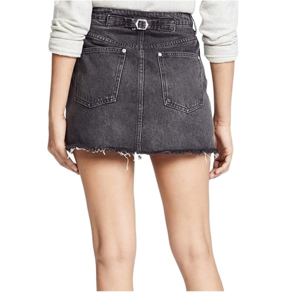 Free People We The Free - Rugged A-Line Button Fly
Skirt - Picture 2 of 15
